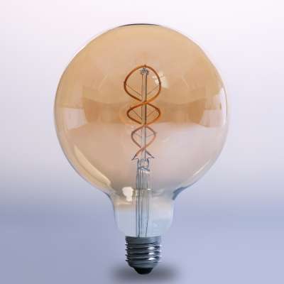 Wholesale 4W G125 E26/E27 Spiral Soft Led Vintage Edison Filament Bulb with CE RoHS